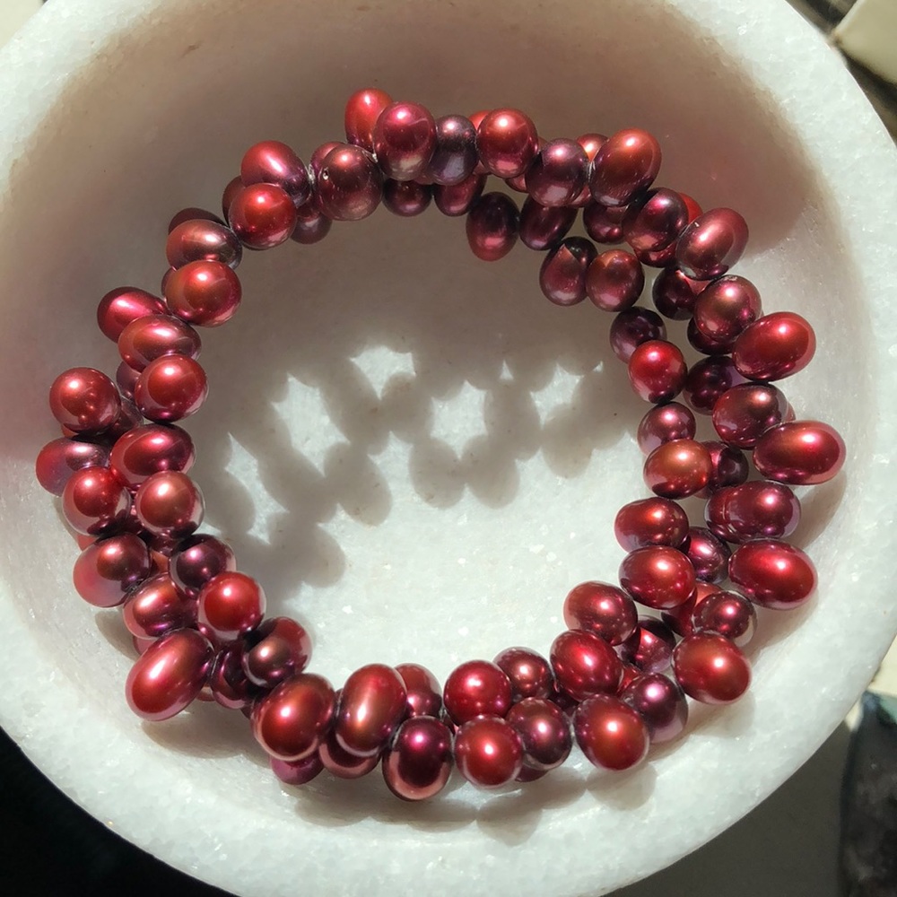 Real freshwater pearl bracelet